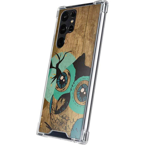 Autumn Owl Galaxy S24 Ultra Clear Case