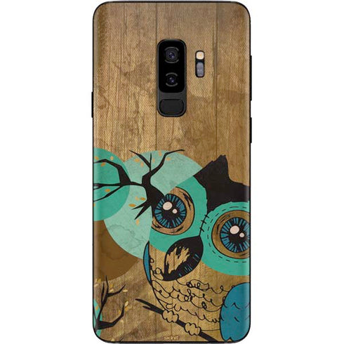 Autumn Owl Galaxy S9 Plus Skin