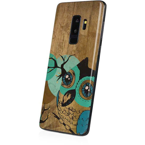 Autumn Owl Galaxy S9 Plus Skin