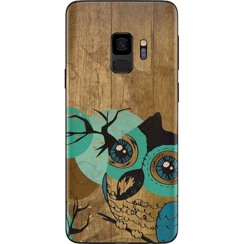 Autumn Owl Galaxy S9 Skin