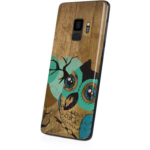 Autumn Owl Galaxy S9 Skin