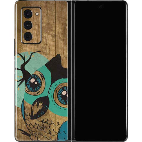 Autumn Owl Galaxy Z Fold2 5G Skin