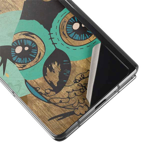 Autumn Owl Galaxy Z Fold2 5G Skin