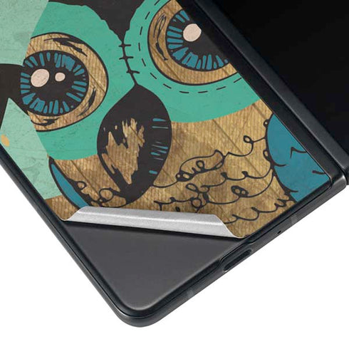 Autumn Owl Galaxy Z Fold3 5G Skin