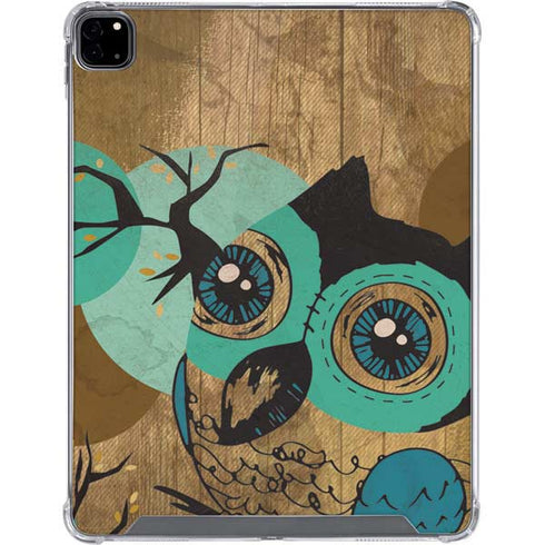 Autumn Owl iPad Pro 12.9in (2020) Clear Case