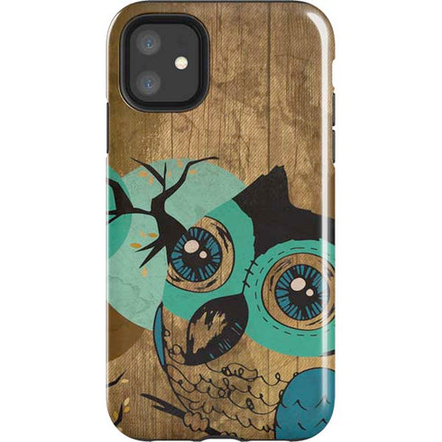 Autumn Owl iPhone 11 Impact Case