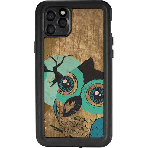 Autumn Owl iPhone 11 Pro Max Waterproof Case