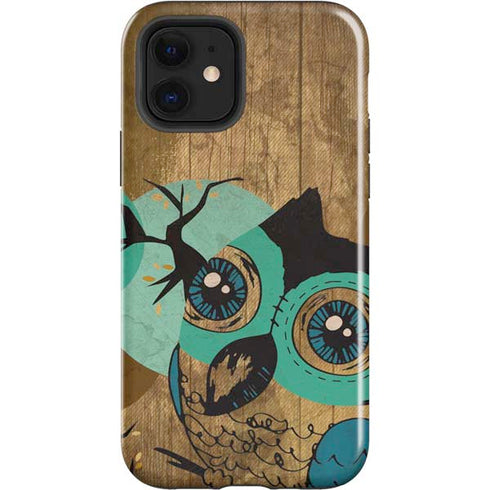 Autumn Owl iPhone 12 Impact Case