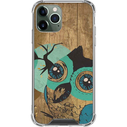 Autumn Owl iPhone 12 Pro Clear Case