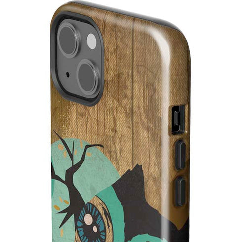 Autumn Owl iPhone 15 Plus Impact Case