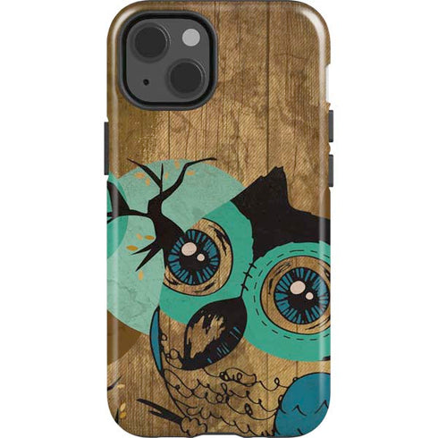 Autumn Owl iPhone 15 Impact Case