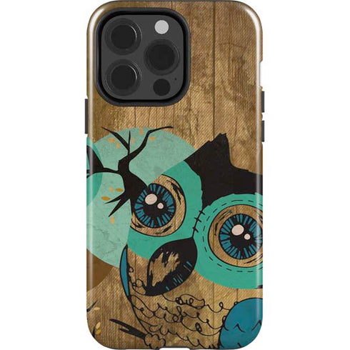 Autumn Owl iPhone 14 Pro Impact Case