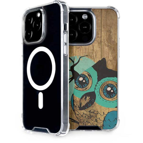 Autumn Owl iPhone 15 Pro MagSafe Case