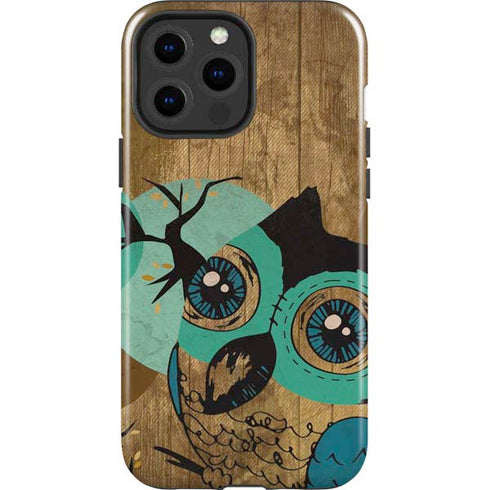Autumn Owl iPhone 15 Pro Max Impact Case