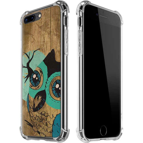 Autumn Owl iPhone 7/8 Plus Clear Case