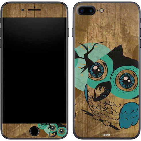 Autumn Owl iPhone 8 Plus Skin