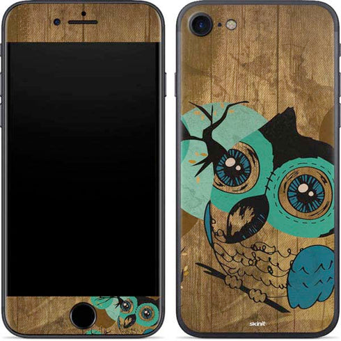 Autumn Owl iPhone 8 Skin