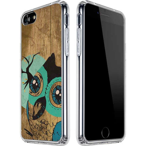 Autumn Owl iPhone SE (2nd & 3rd Gen) Clear Case