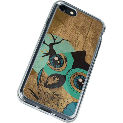 Autumn Owl iPhone SE (2nd & 3rd Gen) Clear Case