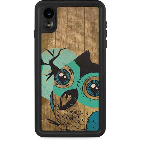 Autumn Owl iPhone XR Waterproof Case