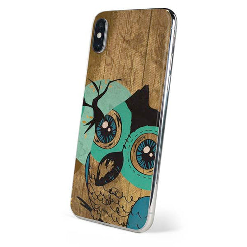 Autumn Owl iPhone XS Skin
