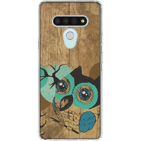 Autumn Owl LG Stylo 6 Clear Case