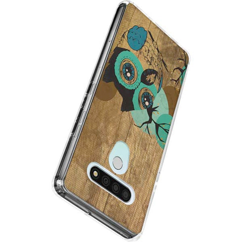 Autumn Owl LG Stylo 6 Clear Case