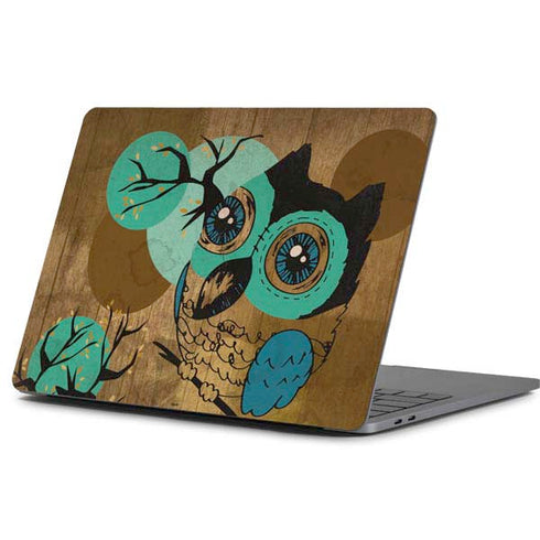Autumn Owl Apple MacBook Pro 13-inch Skin