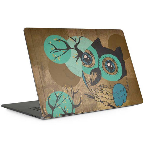 Autumn Owl Apple MacBook Pro 15-inch Skin
