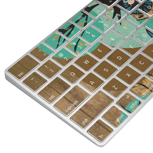 Autumn Owl Magic Keyboard Skin