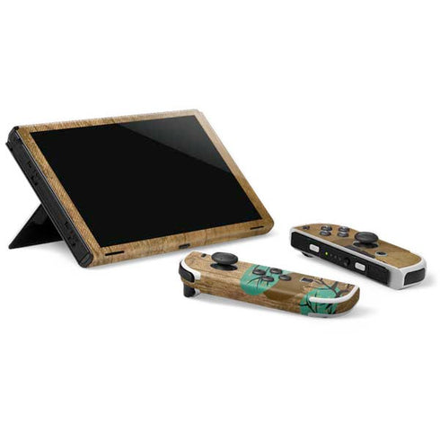 Autumn Owl Nintendo Switch OLED (2021) Skin