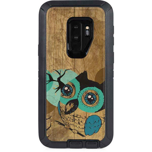 Autumn Owl Otterbox Defender Galaxy Skin