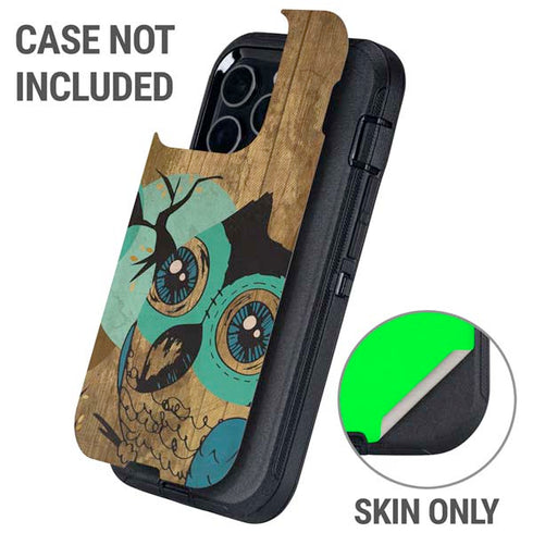 Autumn Owl Otterbox Defender iPhone Skin