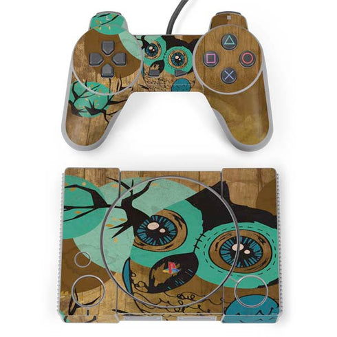 Autumn Owl PlayStation Classic Bundle Skin
