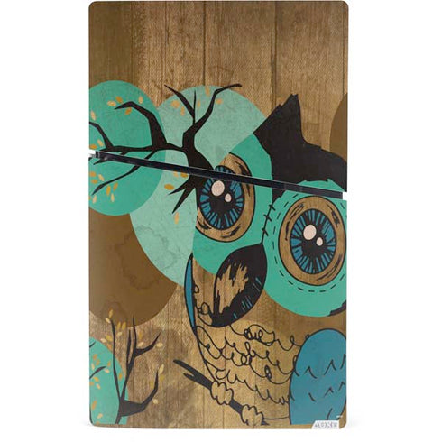 Autumn Owl PS5 Slim Digital Edition Bundle Skin