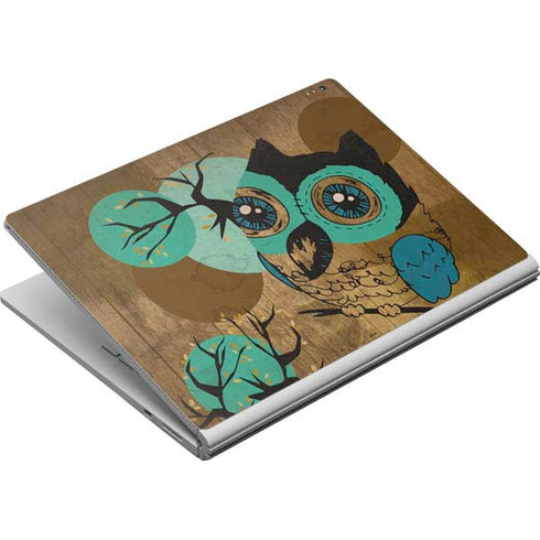 Autumn Owl Surface Book Skin