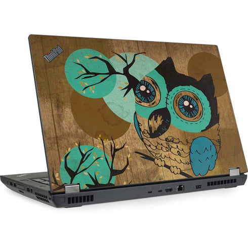 Autumn Owl Lenovo ThinkPad Skin
