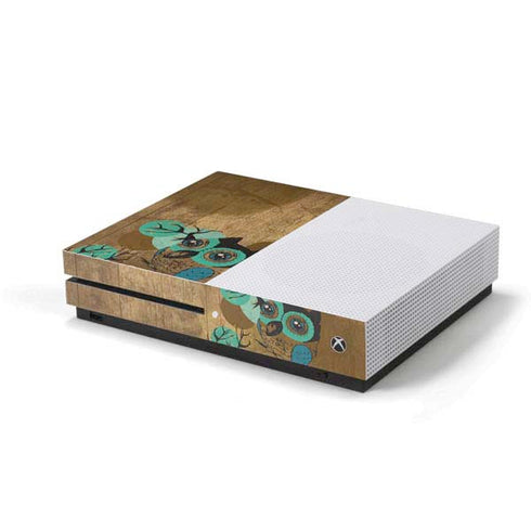 Autumn Owl Xbox One S Console Skin