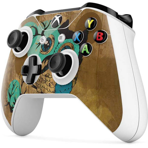 Autumn Owl Xbox One S Controller Skin