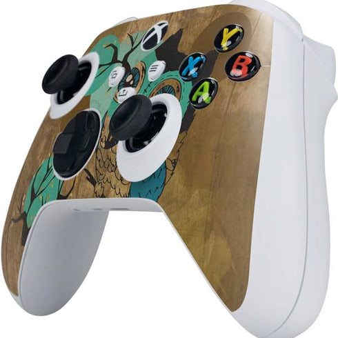 Autumn Owl Xbox Series S Controller Skin