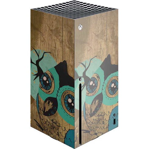 Autumn Owl Xbox Series X Console Skin