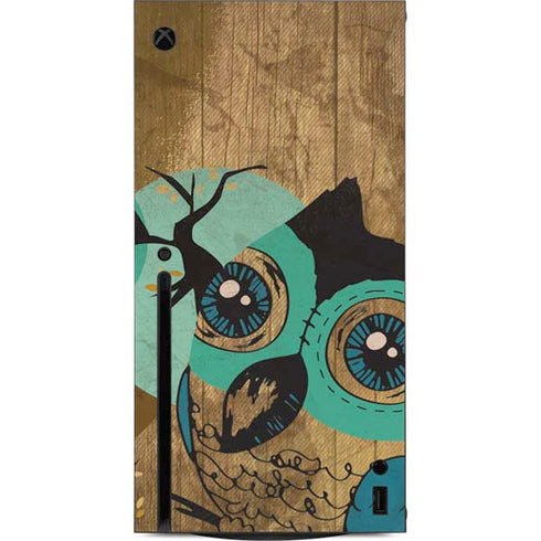 Autumn Owl Xbox Series X Console Skin