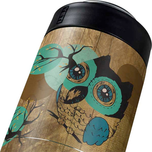 Autumn Owl Yeti Colster Can Insulator Skin