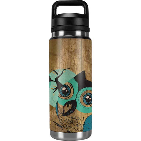 Autumn Owl YETI Rambler 26oz Bottle Skin