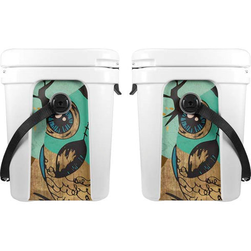 Autumn Owl YETI Roadie 24 Hard Cooler Skin