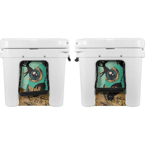 Autumn Owl YETI Tundra 35 Hard Cooler Skin