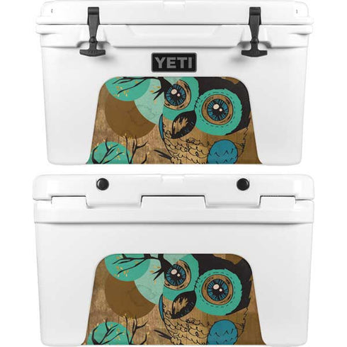 Autumn Owl YETI Tundra 45 Hard Cooler Skin