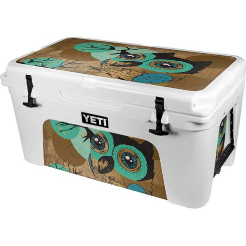Autumn Owl YETI Tundra 65 Hard Cooler Skin