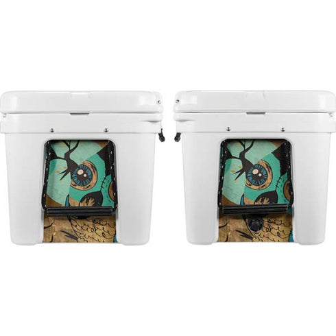 Autumn Owl YETI Tundra 75 Hard Cooler Skin