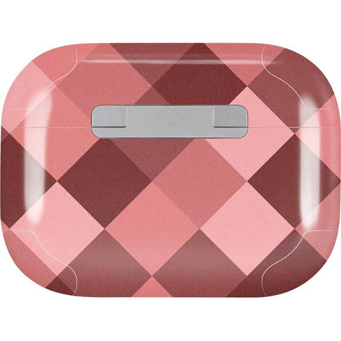 Autumn Red Geometric AirPods Pro 2nd Gen Skin